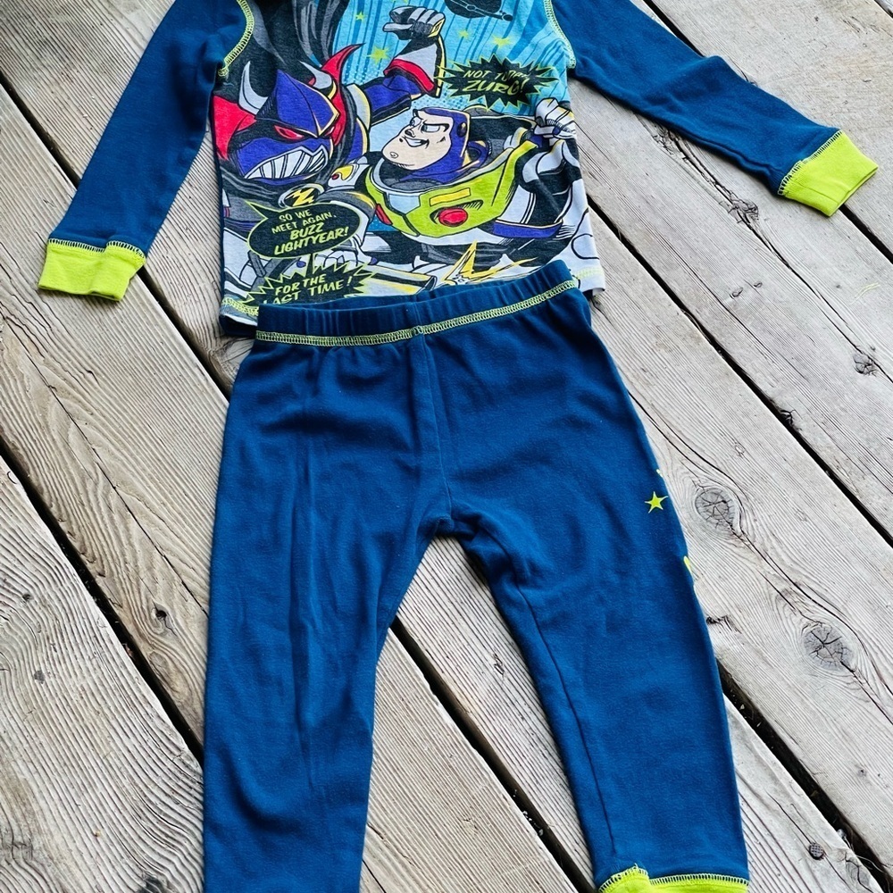 Disney Toy Story Glow-in-the-Dark PJ PALS Set for Boys - Picture 4 of 8
